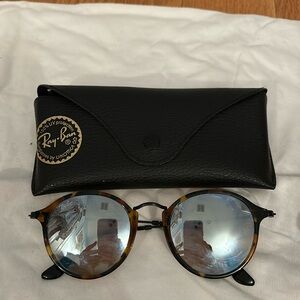 Unique Ray-Ban Sunglasses; Round Shape